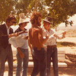 band with nose glasses